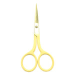 A pair of 4'' Lady Embroidery Scissors with soft-grip handles, available in assorted colors.