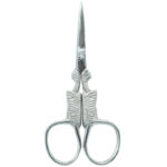Embroidery scissors featuring a charming butterfly-shaped design.
